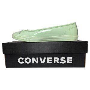Chuck Taylor All Star Dainty Ballerina Shoes Patent Leather Women's Mint A14852C